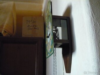 Staré plechové hodiny - 3