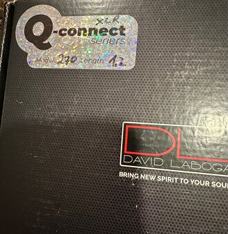 High-end XLR kabel DL David Laboga - Q-Connect 1,2m - 3