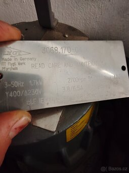 Kalové čerpadlo Flygt 3068.170 - 3