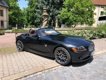 BMW Z4 e85 cabrio 2004 zajímavý interiér 2,5 141kw 6ti válec - 3