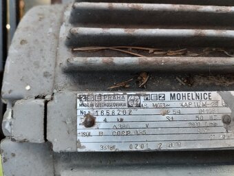 Drtič na větve, motor 4kw 2800ot. - 3