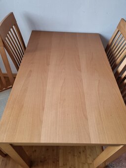 Jídelní set stůl + 4 židle - 3