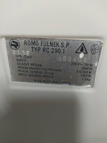Pračka Romo RC 290.1 - 3