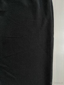Nové černé kalhoty 78 vel L - 3