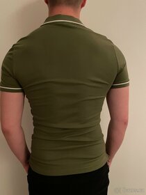 Pánské Polo tričko Calvin Klein - zelené - 3
