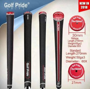 Gripy Golf PRIDE ALIGN MCC černý/bílý - MIDSIZE - 3