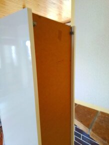 Koupelnová skříňka s šuplíkem bílá lesk - 3