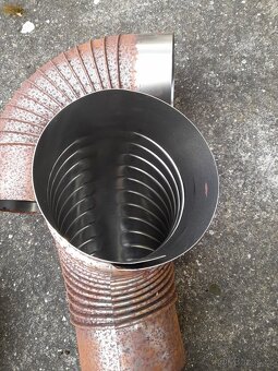 Koleno kouřové 90°,průměr 152mm/0,45mm - 3