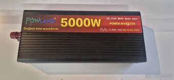 Invertor/střídač měnič napětí 12V na 230V - 3