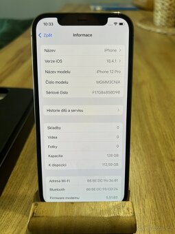iPhone 12 Pro 128G Baterie 78% - 3