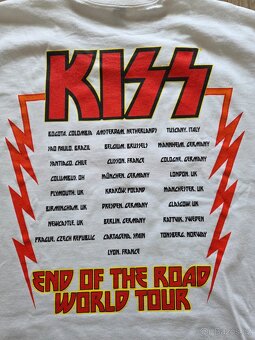 Tričko KISS EOTR Tour 2023 - 3
