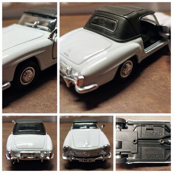 6x Model Mercedes cca 10cm - 3