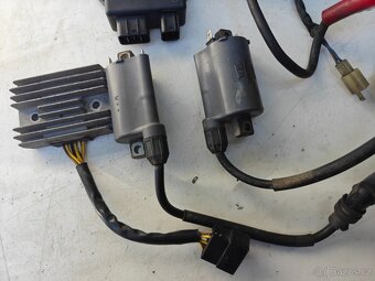 Kawasaki ER-5 - elektro CDI indukční regulator - sada zámků - 3