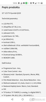 TV HYUNDAI s oddelitelnymi reproduktory - stereo poslech - 3