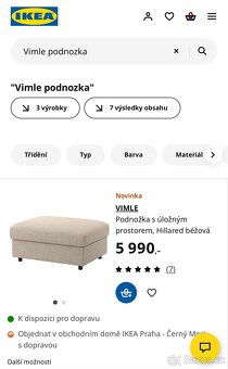 Podnožka IKEA Vimle - 3