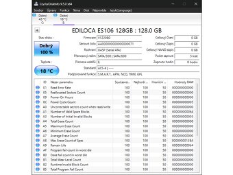NOVÝ disk 2.5" SSD SATA III Ediloca ES106 128GB (3) - 3