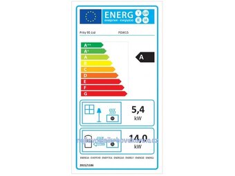 Krbová kamna Prity FG W15 s troubou a výměníkem na vodu - 3