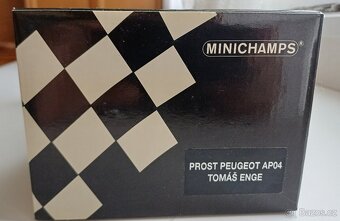 Formule 1 Prost Peugeot -Tomáš Enge Minichamps 1:18 - 3
