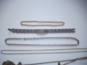 Bižuterie a doplňky. Náramek, řetízek, přívěšky.. - 3