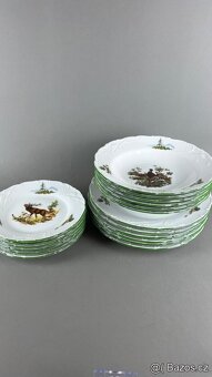 Talířová souprava,NOVÁ, sada talířů, Moritz Zdekauer - 3
