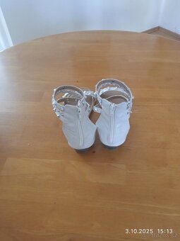 Dámské letní boty bílé 39-40 - 3