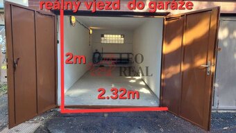 Pronájem vytápěné garáže 21 m2 Klíše + elektřina - 3