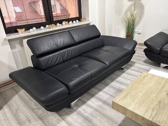 Luxusní sedací souprava  kůže 3+2+1 - 3
