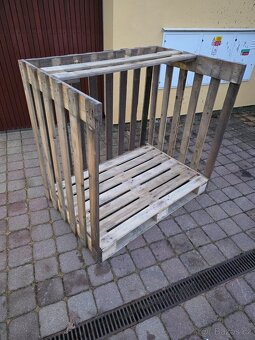 Dřevěný dřevník - 3