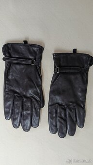 Dámské kožené rukavice vel. 8 - 3