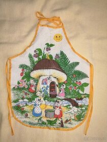 Šaty vel. 98 a dětská zástěra - 3