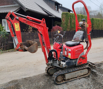 micro bagr yanmar SV08, rok 2016 - 3