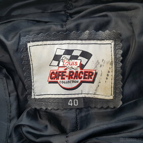 KOŽENÉ KALHOTY CAFE-RACER vel. 40 - 3