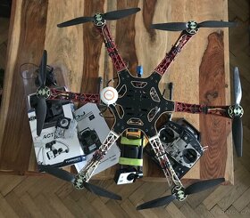 Hexa Dron DJI F550, karbon vrtule, 10ch Futaba - 3