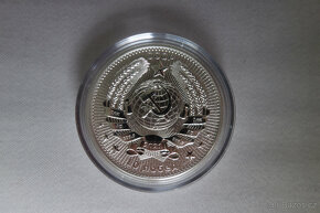 Investiční stříbro: 1 oz mince Gagarin Interkosmos - 3