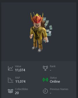 Vzácný Roblox účet - 3