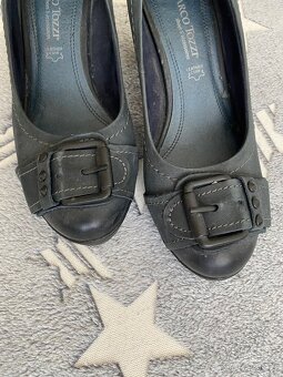 Marco Tozzi - klasické lodičky Black, vel. 39 - 3