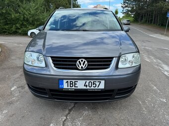 VW TOURAN 1,9TDI , velký servis, TZ , Alu , klima, 2x kola - 3