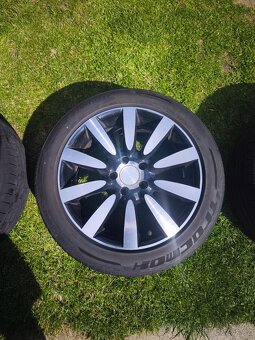 ALU kola MAM 5x112 R17 s pneu 225/50 tracmax - 3