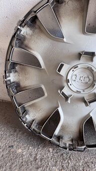Kryty kol - Poklice na kola originál AUDI 16" Sada 4ks - 3
