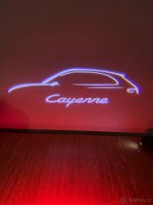 Porsche Cayenne 958,Panamera 970 atd. Led Laser do dveří - 3