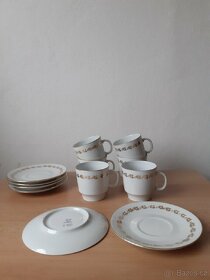 Porcelánové hrníčky s podšálky - 3