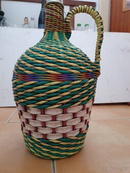 Opletený demižon 3l, 2ks 5l, 20l - 3