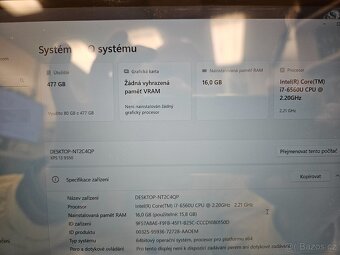 Notebook Dell XPS 13 - 3