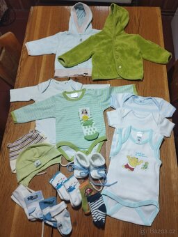 Doprava zdarma Oblečení pro mimi chlapečka, velikost 50-56 - 3