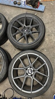 Alu kola Japan Racing JR30 R19 5x112 s pneu Continental - 3