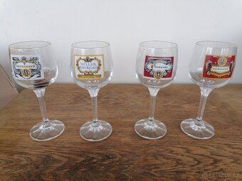 Sady skleničky na víno, likér, whisky - více ve fotkách - 3