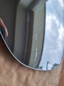 OEM BMW levé zrcátkové sklo – vyhřívané, Driving Assistant - 3