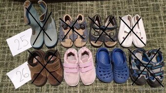 Dětské boty 20,21,22,24,26 tenisky, sandály, holínky - 3