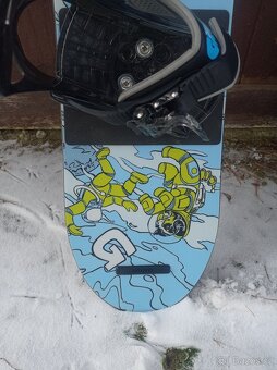 Prodám snowboard set BURTON 110cm - 3
