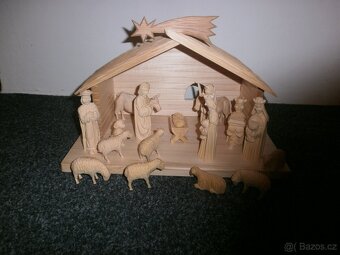 Ručně vyřezávaný český betlém 14a3 - 3